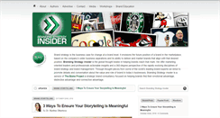 Desktop Screenshot of brandingstrategyinsider.com