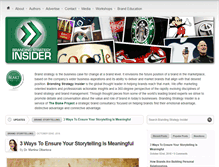 Tablet Screenshot of brandingstrategyinsider.com